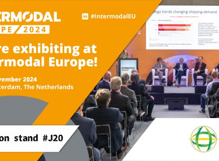 Intermodal Europe at Rotterdam, Booth number is J20. Welcome your visit
